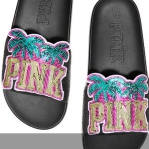 Pink Slides Size Small